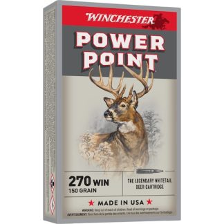 Winchester Power Point 270 Winchester Ammo 150 Grain Jacketed Soft Point 200rounds Direct - Ammunition - Glock Switch Kit