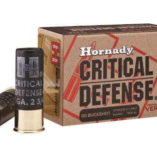 Hornady Critical Defense 12 Gauge Buckshot Ammo 2-3/4″ - Fast Ship - Triggers | Glock Switch Kit