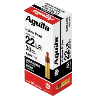 Aguila Super Extra High Velocity 22LR Ammo 38 Grain Plated Hollow Point Direct - Glock Switches | Glock Switch Kit