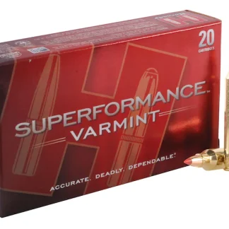 Shop Hornady Superformance Varmint 204 Ruger Ammo 40 Grain Hornady V-Max Polymer Tip 500rounds - Ammunition | Glock Switch Kit