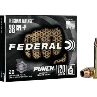 Federal Personal Defense Punch 38 Special +P Ammo 120 Grain Jacketed Hollow Point 200 For Sale - Handguns | Glock Switch Kit
